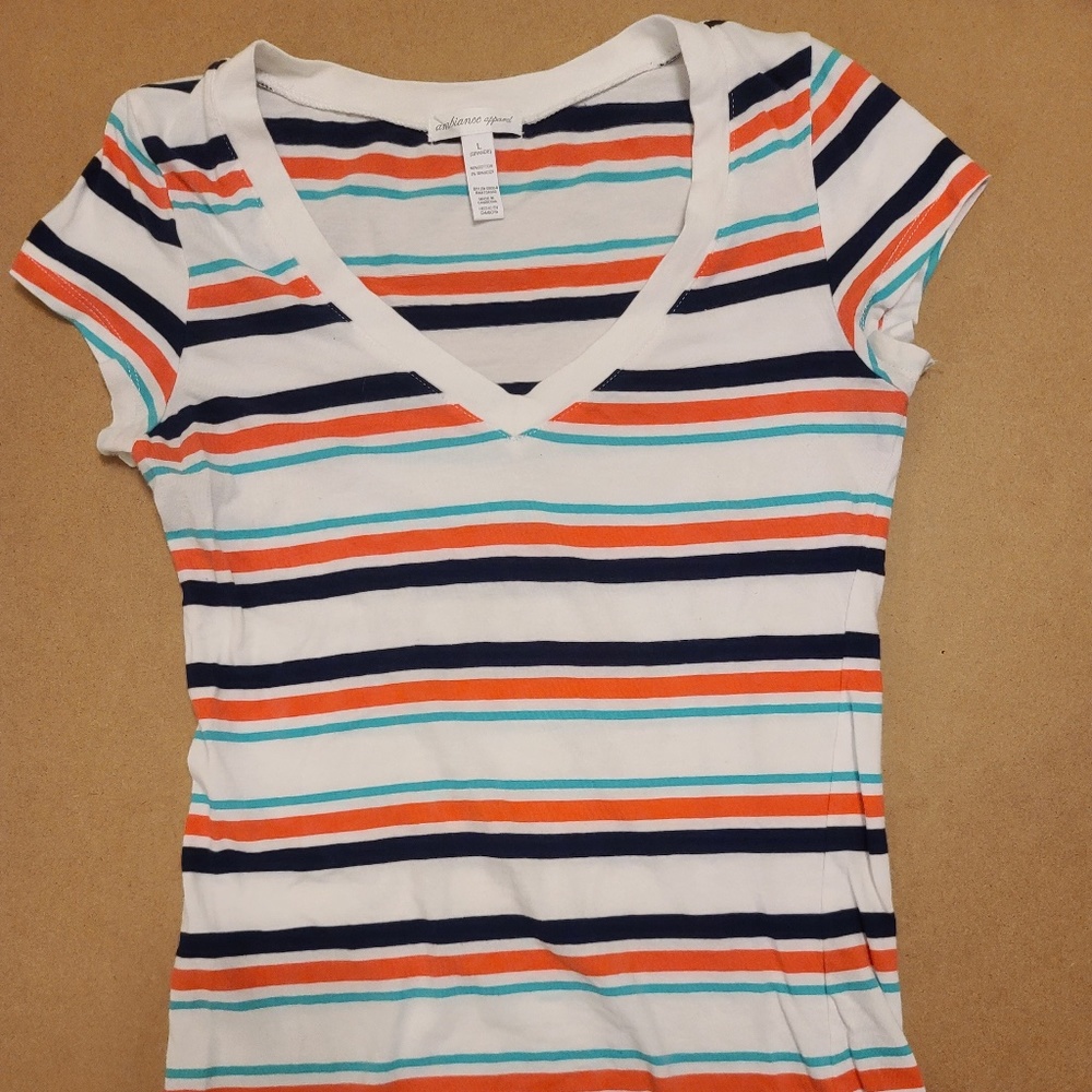 V neck women cut